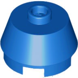 Cone 2 x 2 Truncated - Blue
