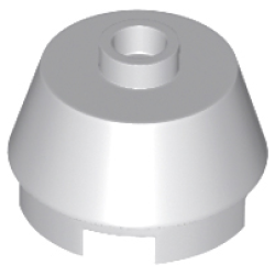 Cone 2 x 2 Truncated - Light Bluish Gray Cone 2 x 2 Truncated - Light Bluish Gray