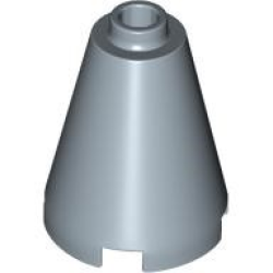 Cone 2 x 2 x 2 - Open Stud - Sand Blue