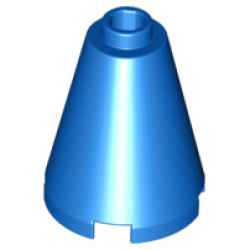 Cone 2 x 2 x 2 - Open Stud - Blue Cone 2 x 2 x 2 - Open Stud - Blue