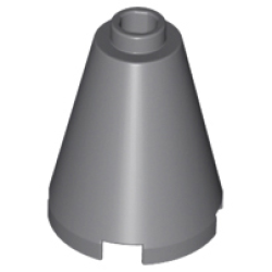 Cone 2 x 2 x 2 - Open Stud - Dark Bluish Gray Cone 2 x 2 x 2 - Open Stud - Dark Bluish Gray