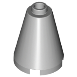 Cone 2 x 2 x 2 - Open Stud - Light Bluish Gray Cone 2 x 2 x 2 - Open Stud - Light Bluish Gray