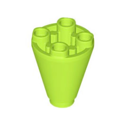 Cone 2 x 2 x 2 Inverted - Lime