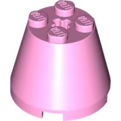 Cone 3 x 3 x 2 - Bright Pink