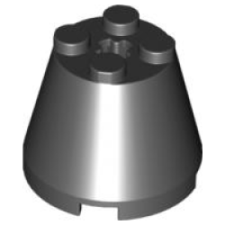 Cone 3 x 3 x 2 - Black