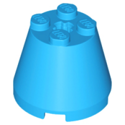 Cone 3 x 3 x 2 - Dark Azure