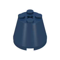 Cone 3 x 3 x 2 - Dark Blue