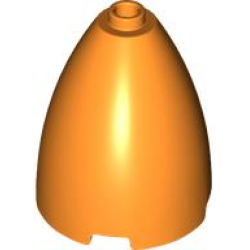 Cone 3 x 3 x 3 (Elliptic Paraboloid) - Orange