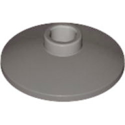 Dish 2 x 2 Inverted (Radar) - Dark Gray