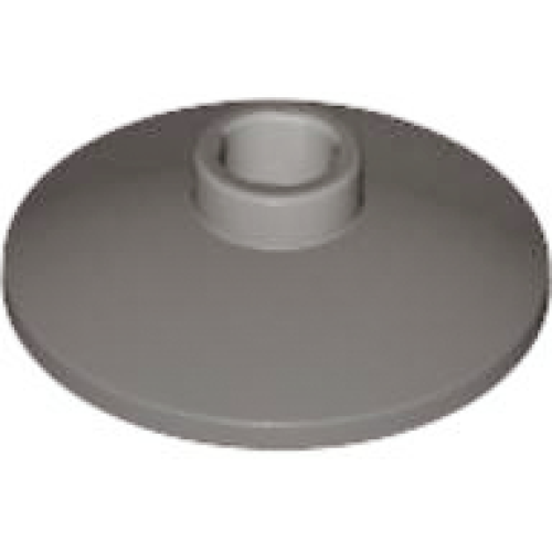 Деталь LEGO 4740 Dish 2 x 2 Inverted (Radar) - Dark Gray