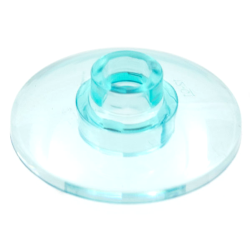 Dish 2 x 2 Inverted (Radar) - Trans-Light Blue