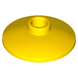Dish 2 x 2 Inverted (Radar) - Yellow