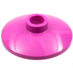 Dish 2 x 2 Inverted (Radar) - Dark Pink