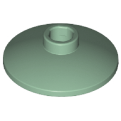 Dish 2 x 2 Inverted (Radar) - Sand Green