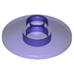 Dish 2 x 2 Inverted (Radar) - Trans-Purple
