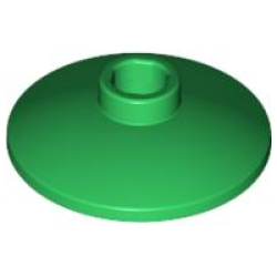 Dish 2 x 2 Inverted (Radar) - Green