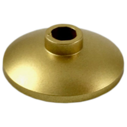 Dish 2 x 2 Inverted (Radar) - Metallic Gold