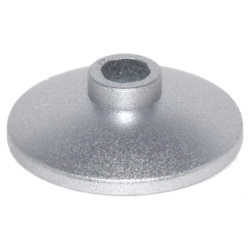 Dish 2 x 2 Inverted (Radar) - Metallic Silver