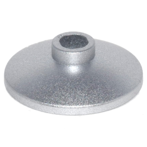 Деталь LEGO 4740 Dish 2 x 2 Inverted (Radar) - Metallic Silver