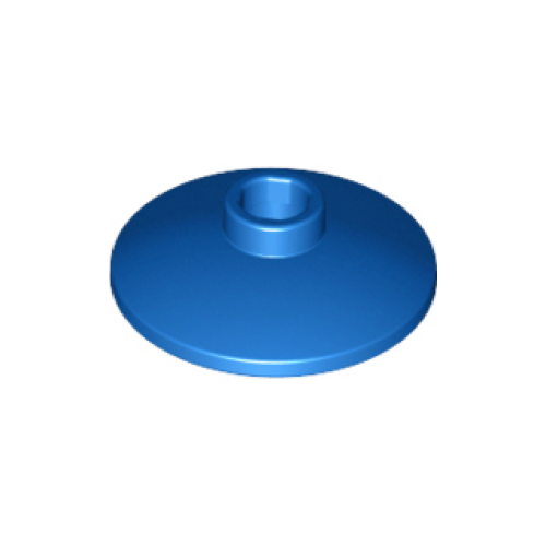 Деталь LEGO 4740 Dish 2 x 2 Inverted (Radar) - Blue