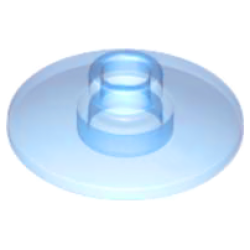 Dish 2 x 2 Inverted (Radar) - Trans-Medium Blue