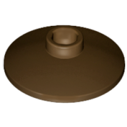 Dish 2 x 2 Inverted (Radar) - Brown Dish 2 x 2 Inverted (Radar) - Brown