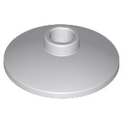 Dish 2 x 2 Inverted (Radar) - Light Bluish Gray