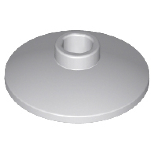 Деталь LEGO 4740 Dish 2 x 2 Inverted (Radar) - Light Bluish Gray