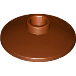 Dish 2 x 2 Inverted (Radar) - Reddish Brown