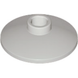 Dish 2 x 2 Inverted (Radar) - Light Gray