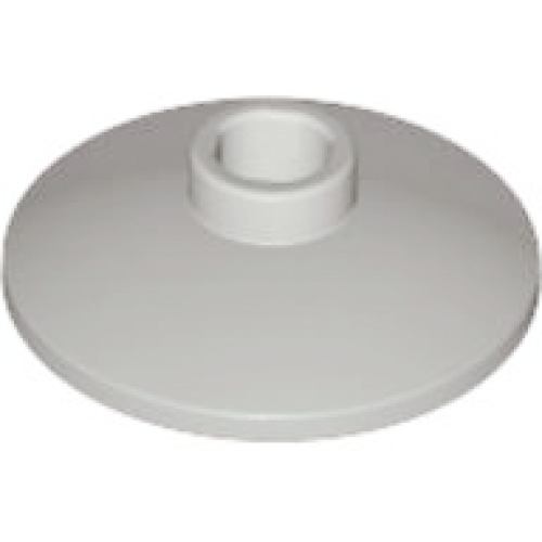 Деталь LEGO 4740 Dish 2 x 2 Inverted (Radar) - Light Gray