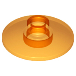 Dish 2 x 2 Inverted (Radar) - Trans-Orange