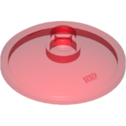 Dish 3 x 3 Inverted (Radar) - Trans-Red
