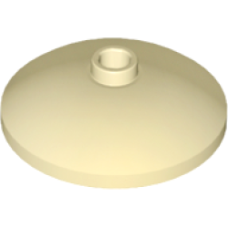 Dish 3 x 3 Inverted (Radar) - Tan