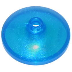 Dish 3 x 3 Inverted (Radar) - Satin Trans-Dark Blue