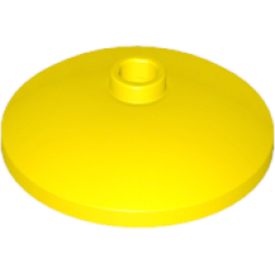 Dish 3 x 3 Inverted (Radar) - Yellow