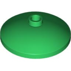Dish 3 x 3 Inverted (Radar) - Green