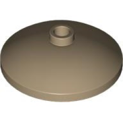 Dish 3 x 3 Inverted (Radar) - Dark Tan
