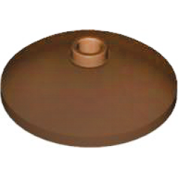 Dish 3 x 3 Inverted (Radar) - Brown