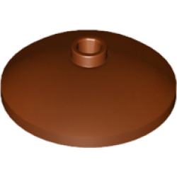 Dish 3 x 3 Inverted (Radar) - Reddish Brown