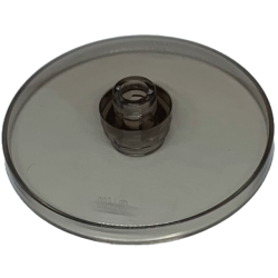 Dish 4 x 4 Inverted (Radar) with Open Stud - Trans-Brown