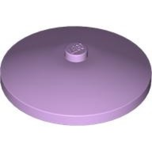 Деталь LEGO 3960 Dish 4 x 4 Inverted (Radar) with Solid Stud - Lavender