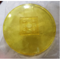 Dish 6 x 6 Inverted (Radar) - Solid Studs - Trans-Yellow Dish 6 x 6 Inverted (Radar) - Solid Studs - Trans-Yellow