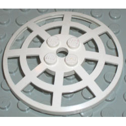 Dish 6 x 6 Inverted (Radar) Webbed - Type 1 (underside attachable at any position) - White Dish 6 x 6 Inverted (Radar) Webbed - Type 1 (underside attachable at any position) - White