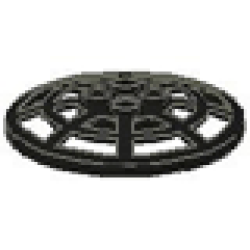 Dish 6 x 6 Inverted (Radar) Webbed - Type 1 (underside attachable at any position) - Black Dish 6 x 6 Inverted (Radar) Webbed - Type 1 (underside attachable at any position) - Black