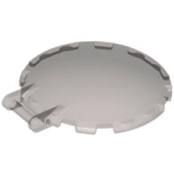 Dish 6 x 6 Inverted with Bar Handle - Trans-Brown Dish 6 x 6 Inverted with Bar Handle - Trans-Brown