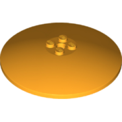 Dish 8 x 8 Inverted (Radar) - Solid Studs - Bright Light Orange Dish 8 x 8 Inverted (Radar) - Solid Studs - Bright Light Orange