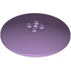 Dish 8 x 8 Inverted (Radar) - Solid Studs - Sand Purple