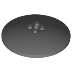 Dish 8 x 8 Inverted (Radar) - Solid Studs - Dark Bluish Gray Dish 8 x 8 Inverted (Radar) - Solid Studs - Dark Bluish Gray