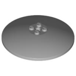 Dish 8 x 8 Inverted (Radar) - Solid Studs - Light Bluish Gray Dish 8 x 8 Inverted (Radar) - Solid Studs - Light Bluish Gray